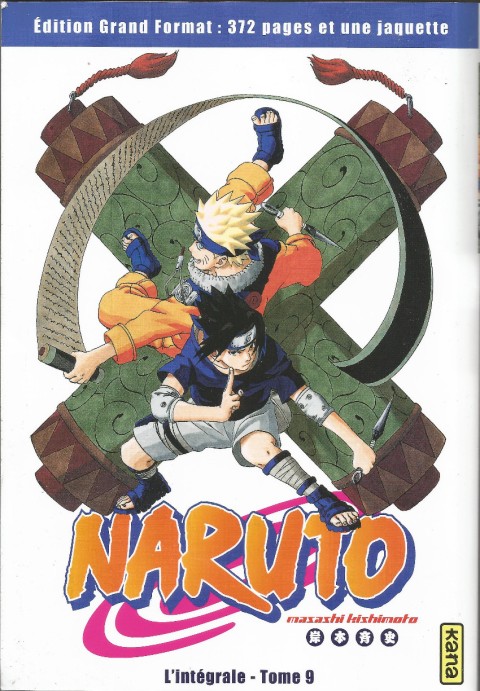 Couverture de l'album Naruto L'intégrale Tome 9