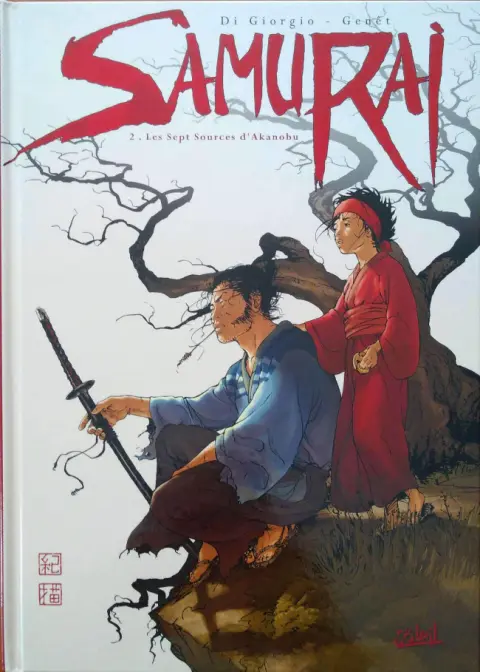 Couverture de l'album Samurai Tome 2 Les sept sources d'Akanobu