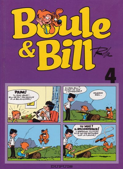Couverture de l'album Boule & Bill Tome 4 Boule & Bill 4