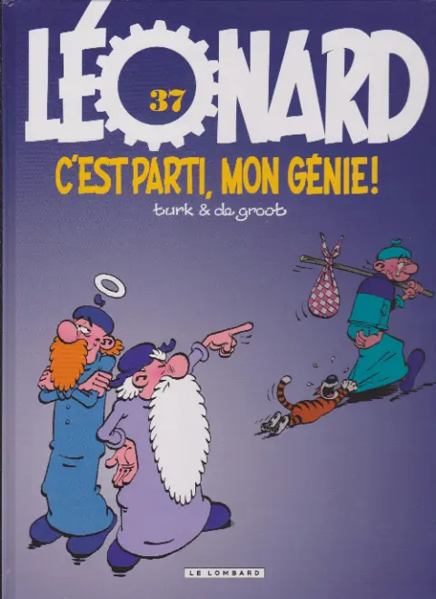 Couverture de l'album Léonard Tome 37 C'est parti, mon génie!