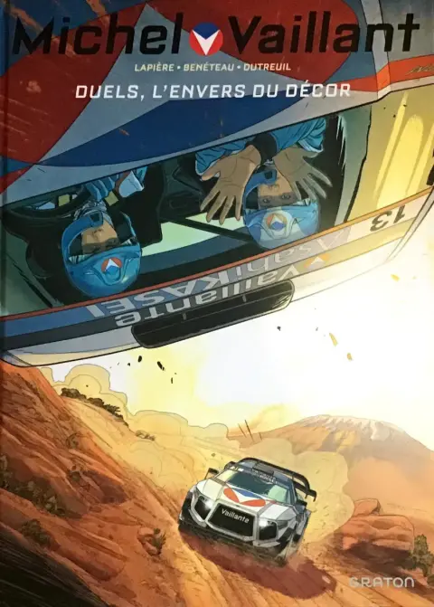 Couverture de l'album Michel Vaillant Tome 9 Duels, l'envers du décor