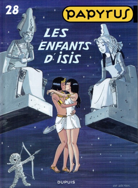 Couverture de l'album Papyrus Tome 28 Les enfants d'Isis