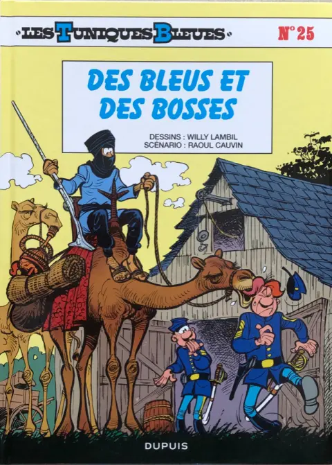 Couverture de l'album Les Tuniques Bleues Tome 25 Des bleus et des bosses