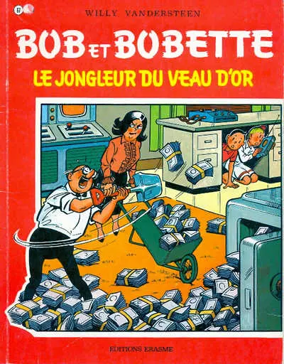 Couverture de l'album Bob et Bobette Tome 67 Le jongleur du veau d'or