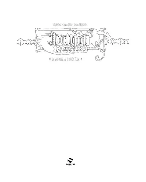 Couverture de l'album Donjon Monsters Tome 12 Le Grimoire de l'inventeur