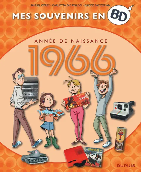 Mes souvenirs en BD Tome 27 Année de naissance 1966