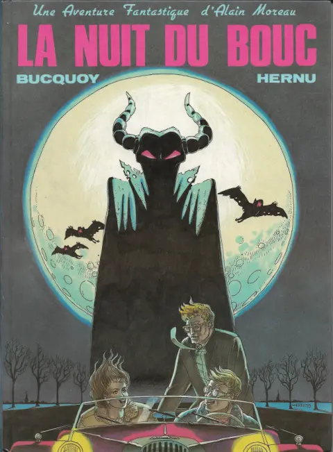 Couverture de l'album Alain Moreau Tome 1 La nuit du bouc