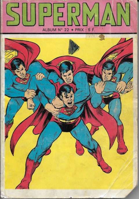 Couverture de l'album Superman et Batman et Robin Album N° 22