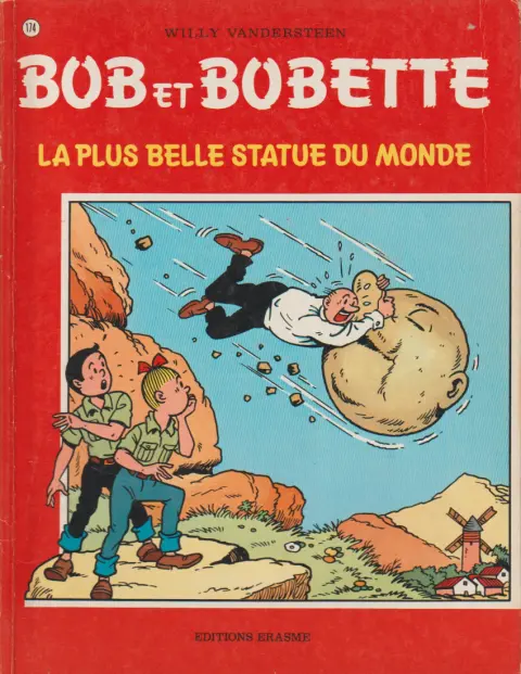 Couverture de l'album Bob et Bobette Tome 174 La plus belle statue du monde