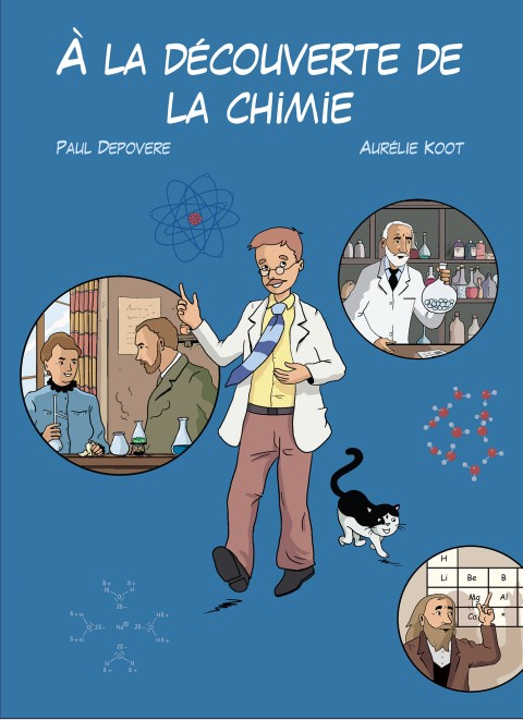 Couverture de l'album À la découverte de la chimie