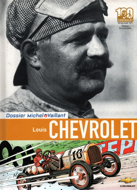 Couverture de l'album Dossiers Michel Vaillant Tome 11 Louis Chevrolet