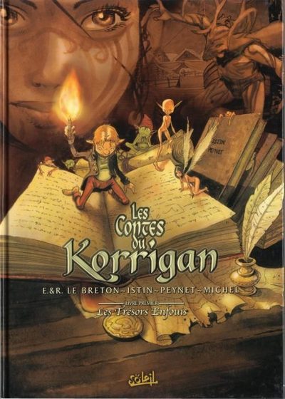 Couverture de l'album Les contes du Korrigan Livre premier Les trésors enfouis