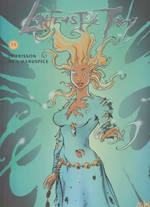 Couverture de l'album Lanfeust de Troy Tome 5 Le frisson de l'Haruspice
