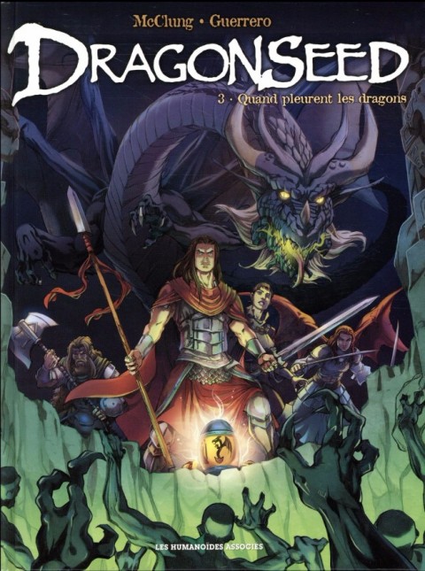 Couverture de l'album Dragonseed Tome 3 Quand pleurent les dragons