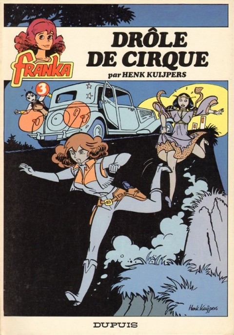 Couverture de l'album Franka Dupuis Tome 3 Drôle de cirque