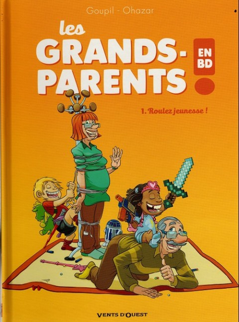 Couverture de l'album Les Grands parents en BD ! Tome 1 Roulez jeunesse
