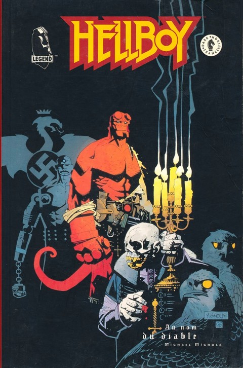 Couverture de l'album Hellboy Tome 4 Au nom du diable