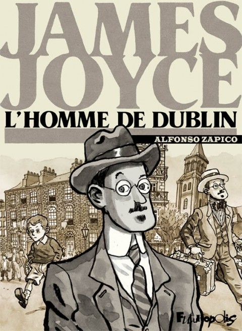 Couverture de l'album James Joyce, l'homme de Dublin