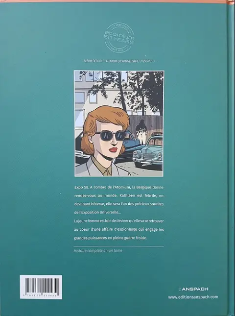 Verso de l'album Kathleen 1 Sourire 58