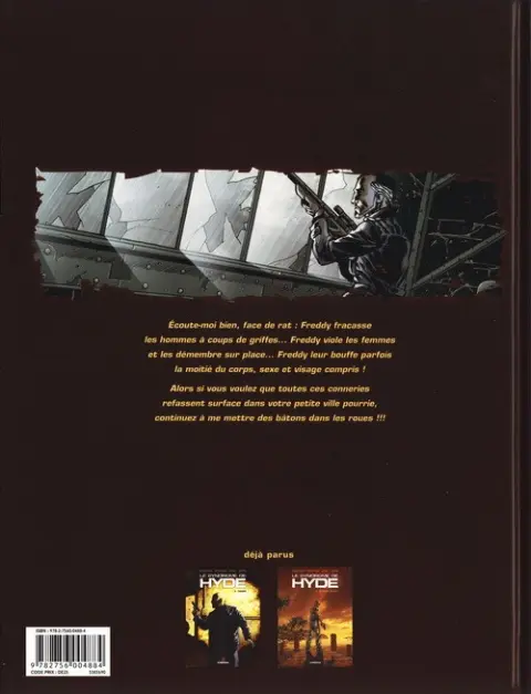 Verso de l'album Le Syndrome de Hyde Tome 2 Seconde nature