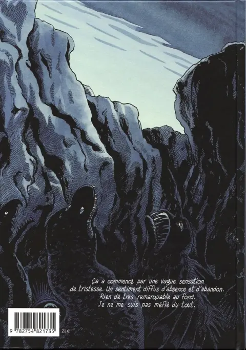 Verso de l'album La Terreur des hauteurs