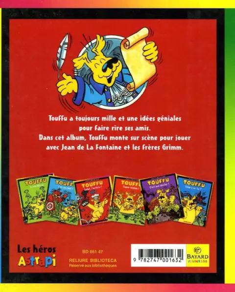 Verso de l'album Touffu 3ème Série - Poche Tome 7 Joue les classiques