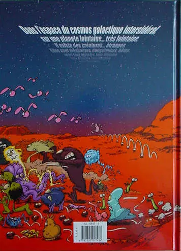 Verso de l'album Les Zaliens Tome 1 Ils sont dangeureux !