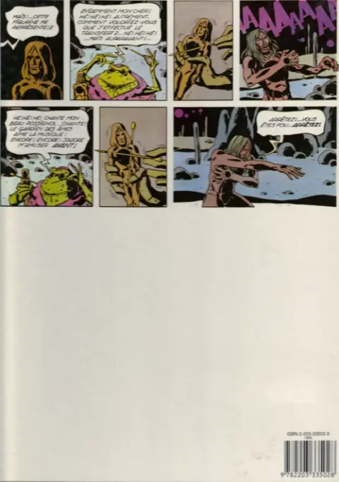 Verso de l'album Ergün l'errant Tome 2 Le Maître des Ténèbres