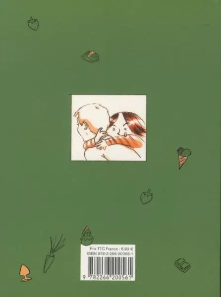 Verso de l'album Fraise et chocolat Tome 2