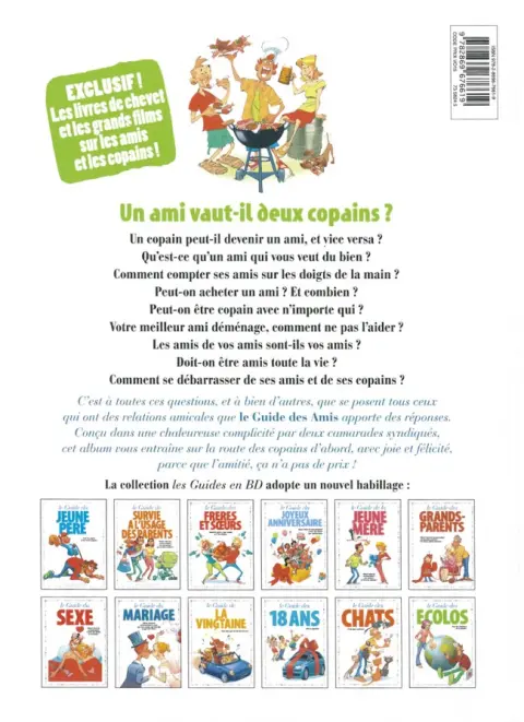 Verso de l'album Le Guide Tome 10 Le guide des amis