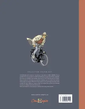 Verso de l'album Jérôme K. Jérôme Bloche Tome 4 Passé recomposé