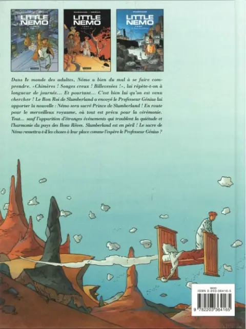 Verso de l'album Little Nemo Tome 1 Le bon roi