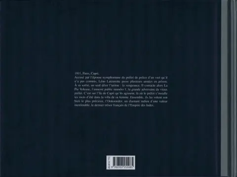 Verso de l'album Nuits Indiennes