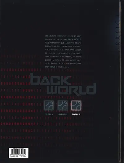 Verso de l'album Back World Niveau 3