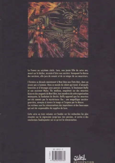 Verso de l'album Sha Tome 3 Soul Vengeance