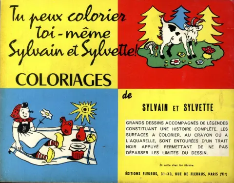Verso de l'album Sylvain et Sylvette Tome 54 La bonne odeur de pain frais