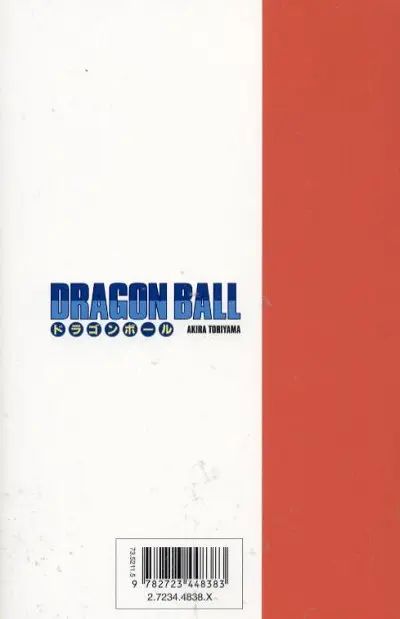 Verso de l'album Dragon Ball Édition originale Tome 15 Chi-Chi