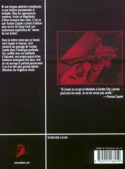 Verso de l'album Capote in Kansas