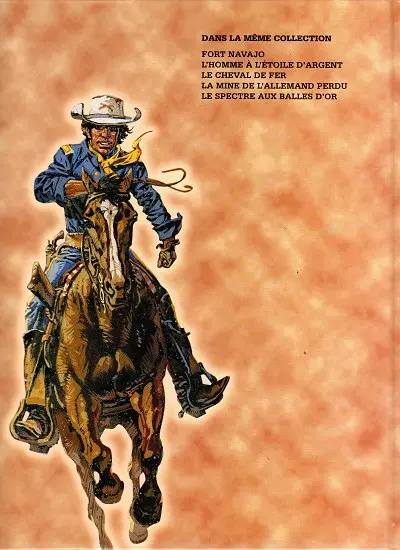 Verso de l'album Blueberry Tome 12 Le Spectre aux balles d'or