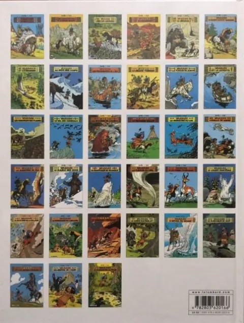 Verso de l'album Yakari Tome 22 La fureur du ciel