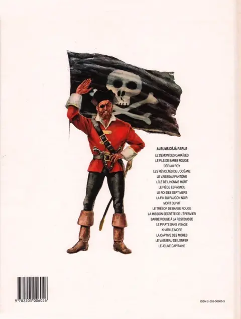 Verso de l'album Barbe-Rouge Tome 13 Barbe-Rouge à la rescousse