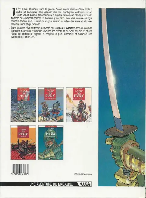 Verso de l'album Le Vent des Dieux Tome 5 La balade de Mizu