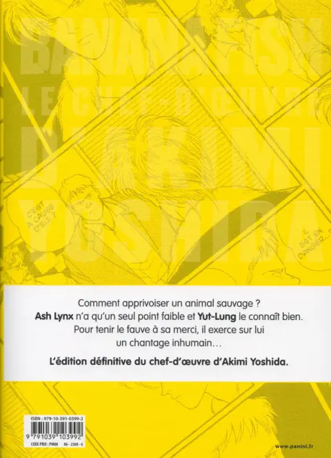 Verso de l'album Banana fish Perfect édition 7