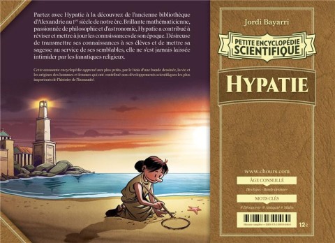 Verso de l'album Petite encyclopédie scientifique Hypatie - Les vertus des mathématiques