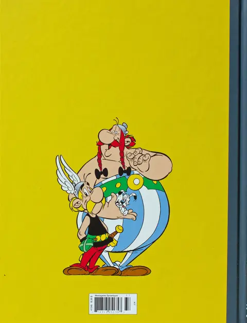 Verso de l'album Astérix La collection officielle HS IV Le Coup du menhir - L'Album du film