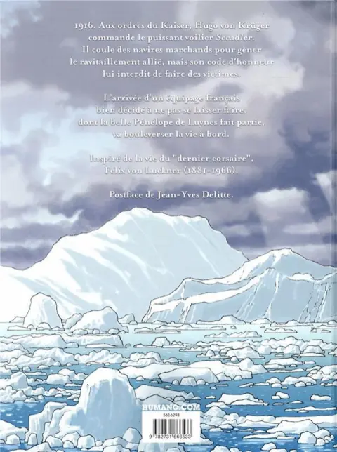 Verso de l'album L'Aigle des mers Intégrale