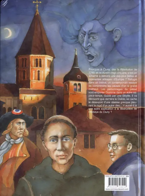 Verso de l'album Les Larmes de Cluny