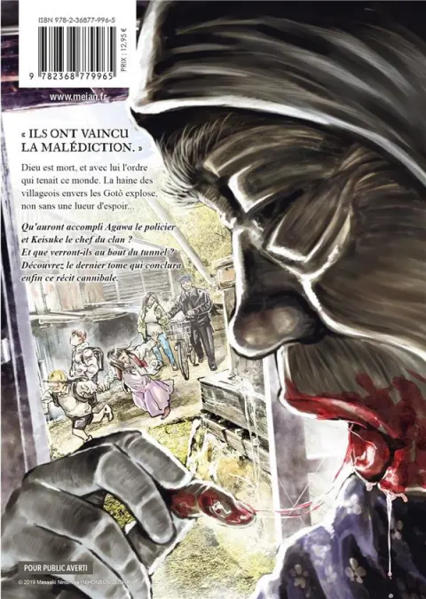 Verso de l'album Gannibal 13
