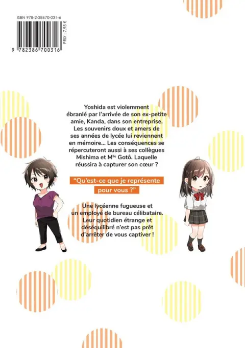 Verso de l'album Higehiro 6