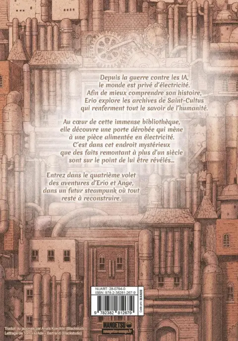 Verso de l'album Erio & the Electric doll 4